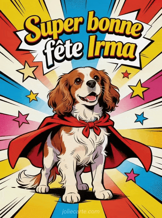 Bonne fête Irma - Bonne fete irma drole