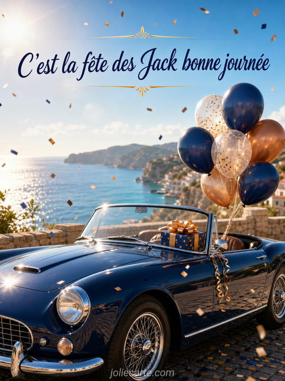 Carte bonne fĂȘte Jack