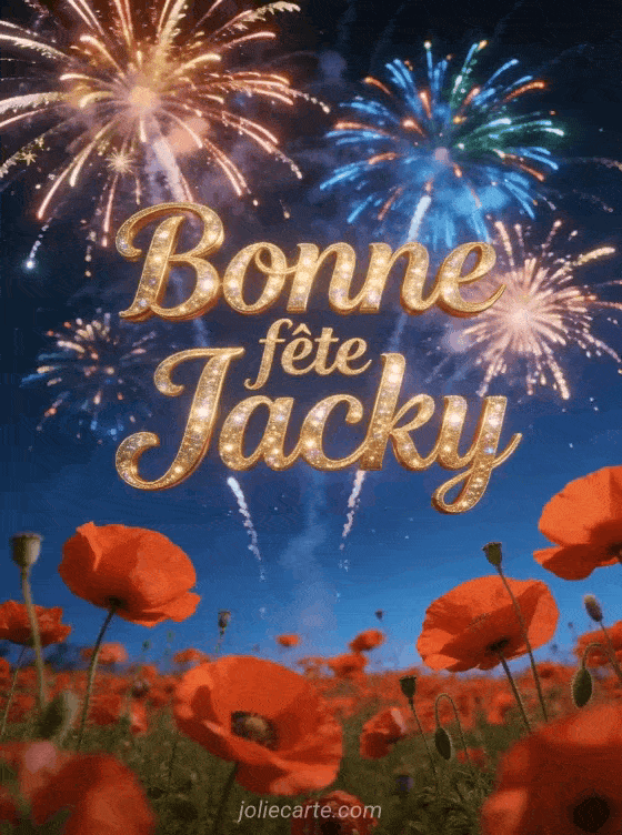 Bonne fête Jacky - Jacky bonne fete image