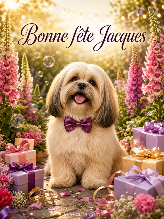 Carte bonne fĂȘte Jacques