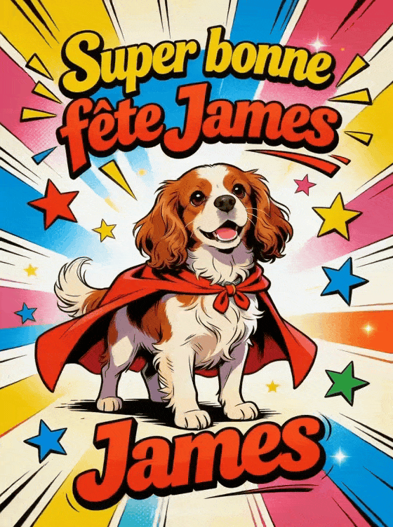 Bonne fête James - Bonne fete james drole