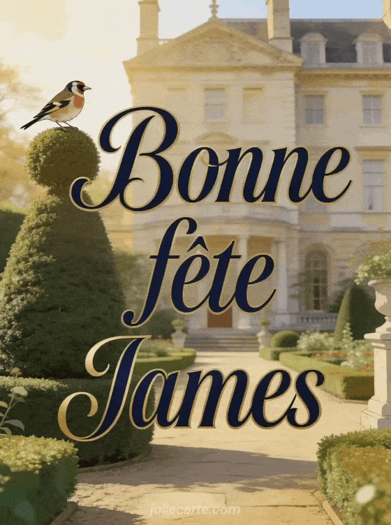 Bonne fête James - Fete st james
