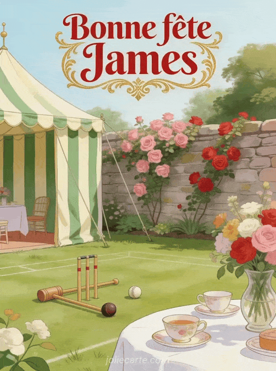 Bonne fête James - Fetes james