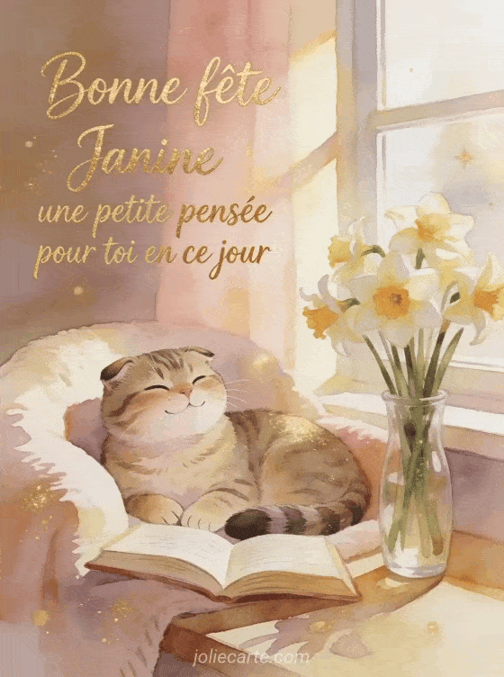 Bonne fête Janine - Fetes janine