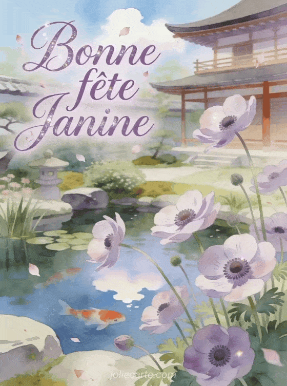 Bonne fête Janine - Bonne fete ste janine