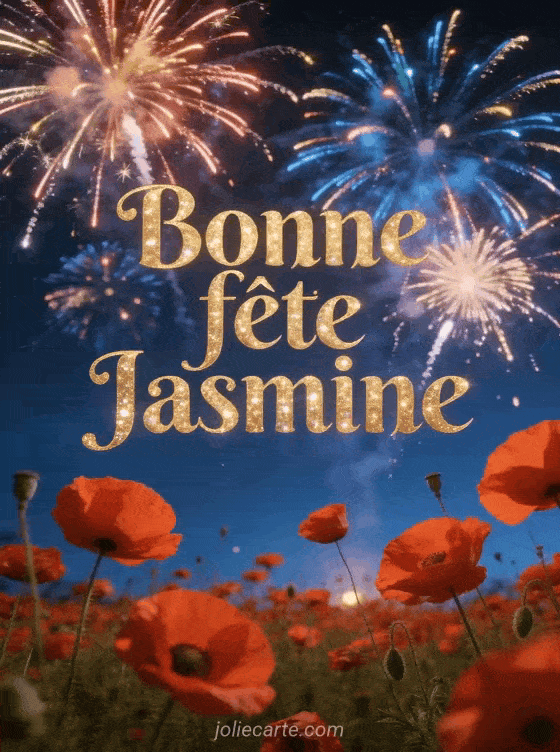 Bonne fête Jasmine - Bonne fete jasmine gratuit