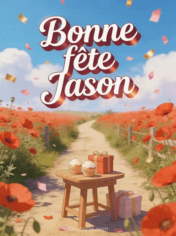 Bonne fête Jason - Bonne fete st jason image