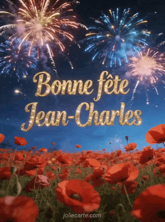 Bonne fête Jean-Charles - Bonne fete jean charles gratuit