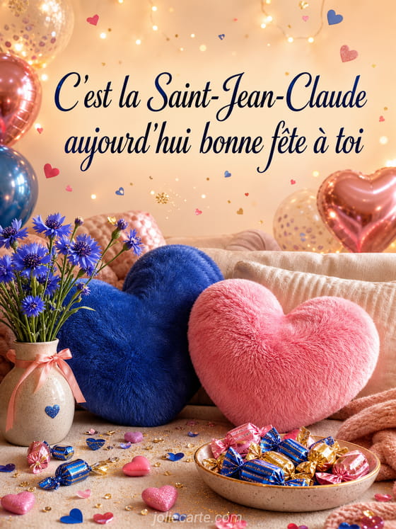 Carte bonne fête Jean-Claude