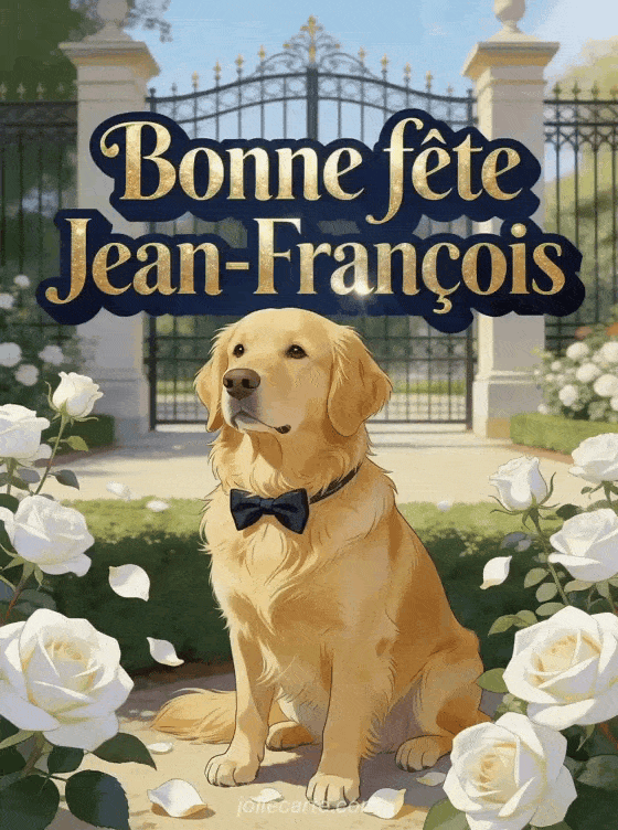 Bonne fête Jean-François - Bonne fete jean francois garcon
