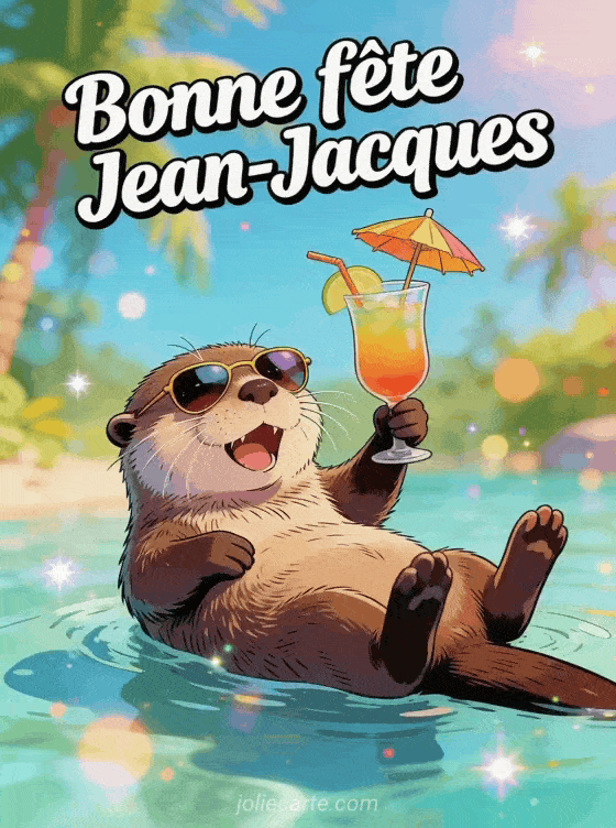 Bonne fête Jean-Jacques - Jean jacques image bonne fete