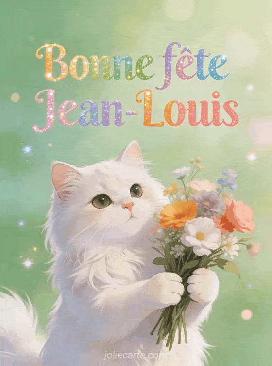 Bonne fête Jean-Louis - Jean louis gif bonne fete