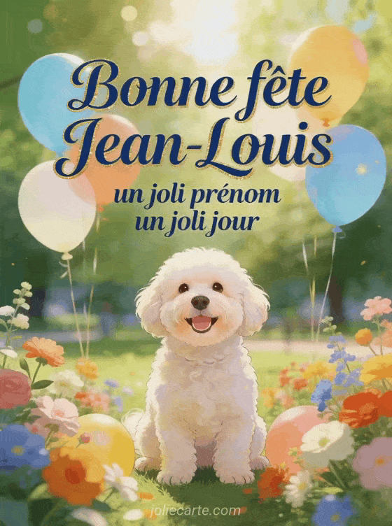 Bonne fête Jean-Louis - Fete saint jean louis