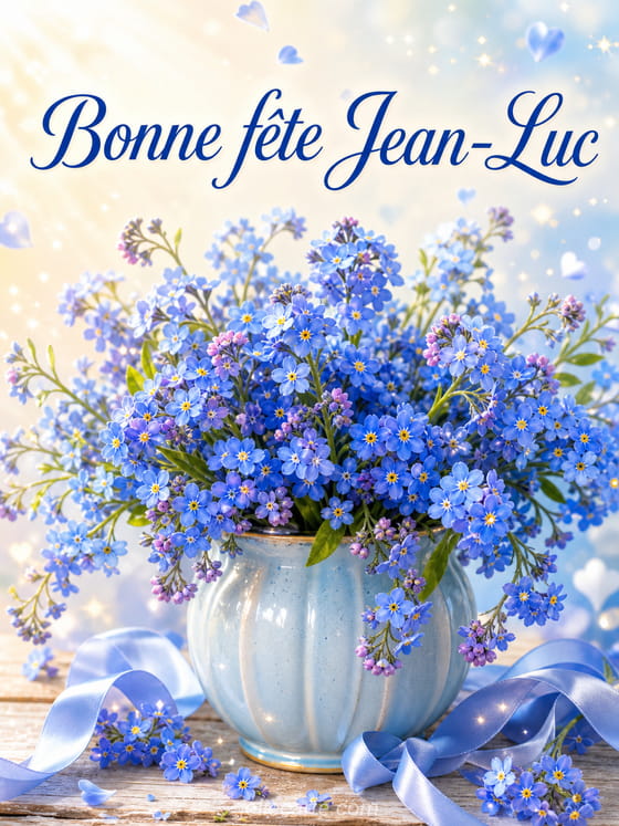 Carte bonne fĂȘte Jean-Luc