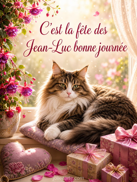 Carte bonne fĂȘte Jean-Luc