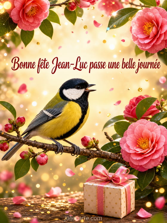 Carte bonne fĂȘte Jean-Luc