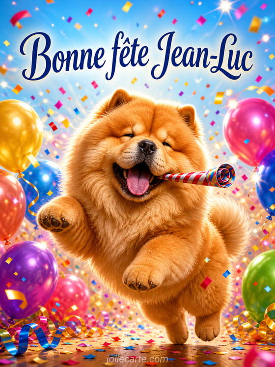 Carte bonne fĂȘte Jean-Luc