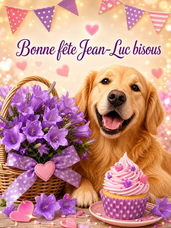 Carte bonne fĂȘte Jean-Luc
