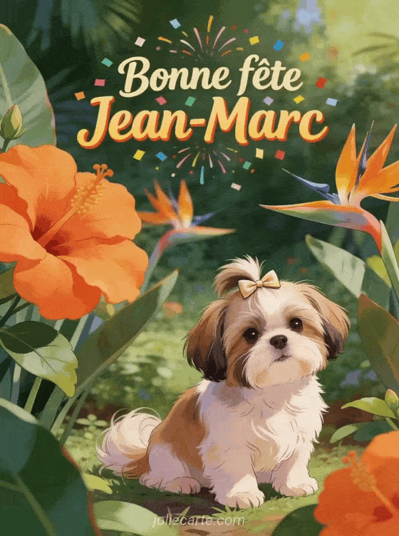 Bonne fête Jean-Marc - Bonne fete jean marc garcon