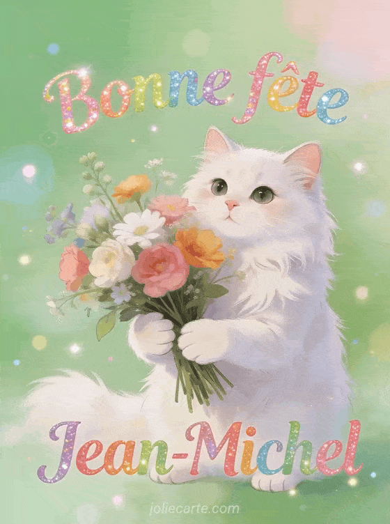 Bonne fête Jean-Michel - Jean michel gif bonne fete