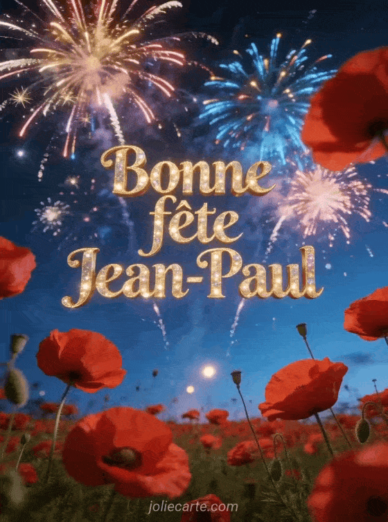 Bonne fête Jean-Paul - Jean paul bonne fete image