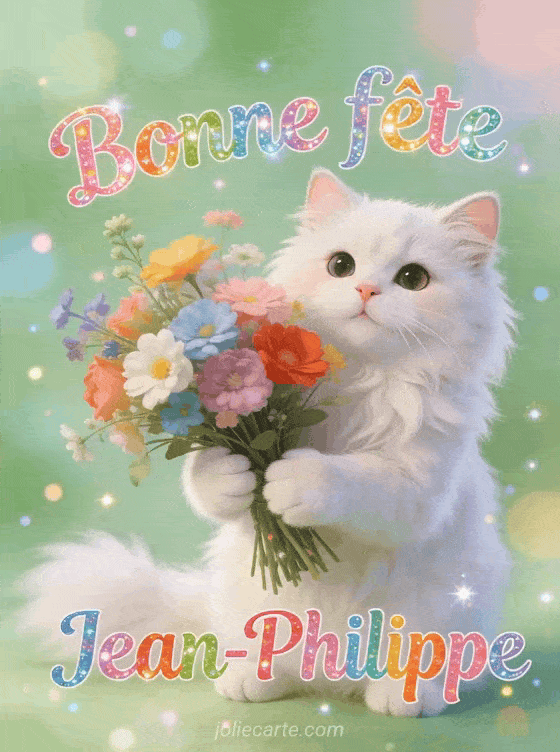 Bonne fête Jean-Philippe - Jean philippe gif bonne fete