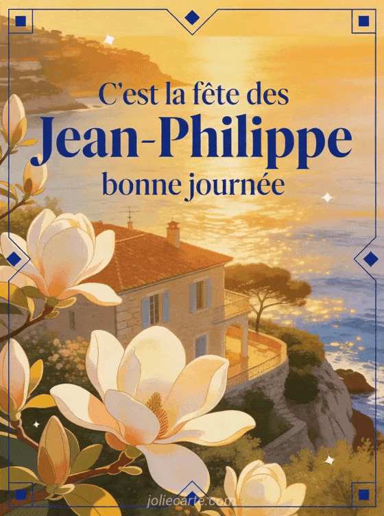 Bonne fête Jean-Philippe - Bonne fete jean philippe fleurs