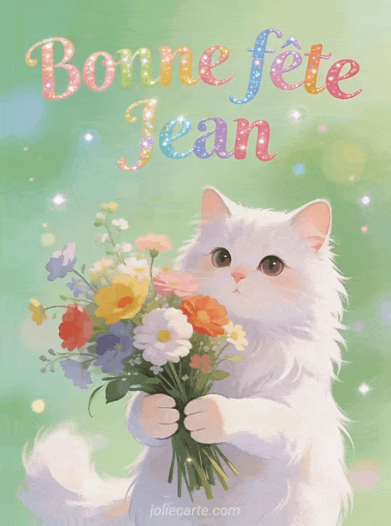 Bonne fête Jean - Jean gif bonne fete