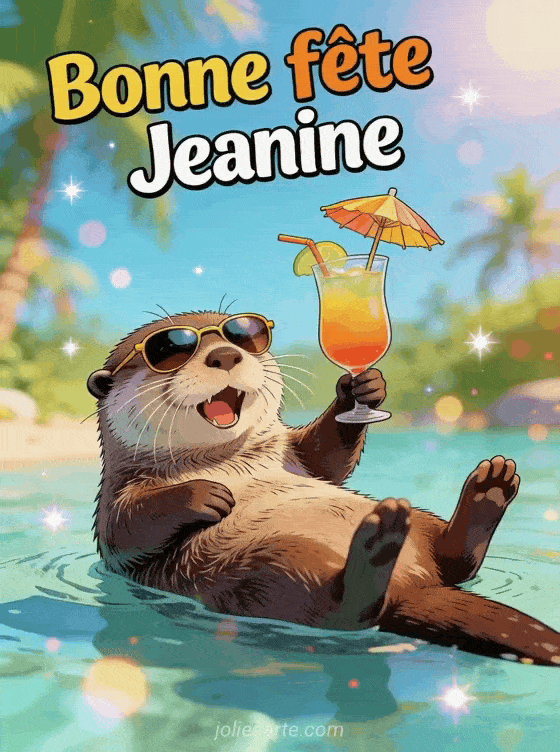 Bonne fête Jeanine - Jeanine image bonne fete