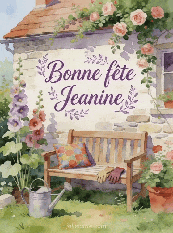Bonne fête Jeanine - Bonne fete ste jeanine