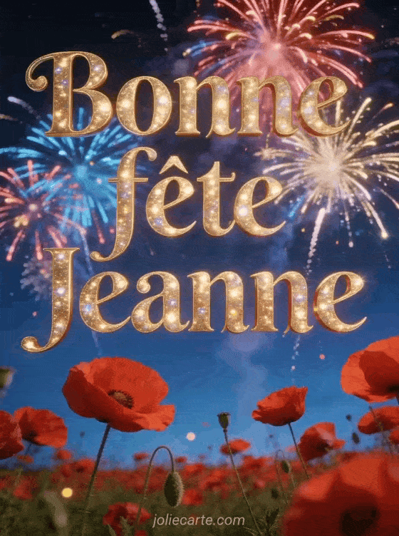 Bonne fête Jeanne - Jeanne bonne fete image