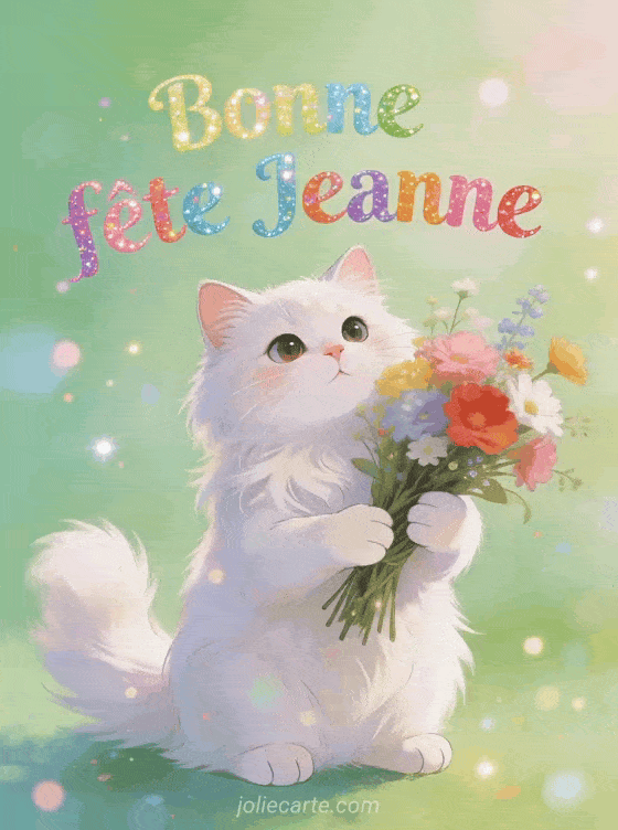 Bonne fête Jeanne - Jeanne gif bonne fete
