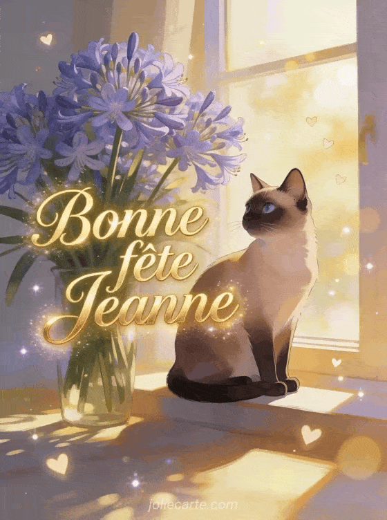 Bonne fête Jeanne - Fete sainte jeanne