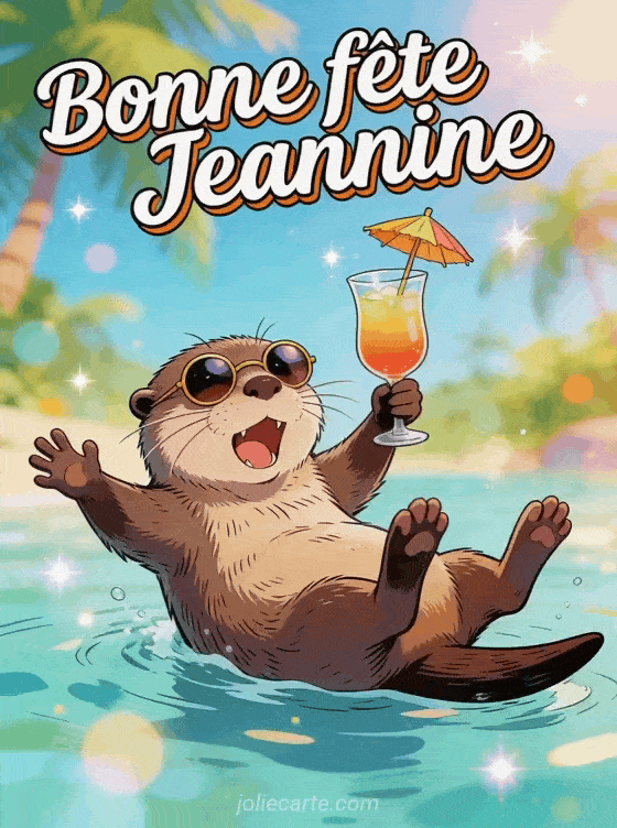 Bonne fête Jeannine - Jeannine image bonne fete