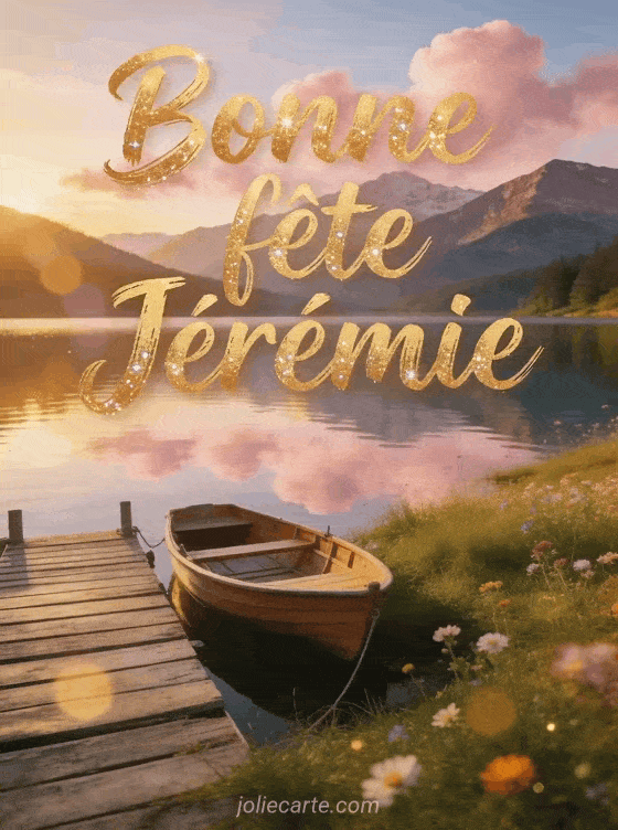 Bonne fête Jérémie - Bonne fete jeremie homme