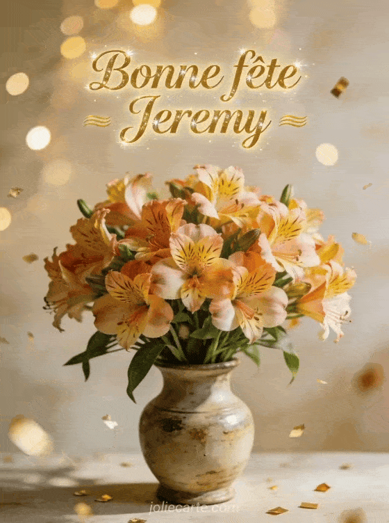 Bonne fête Jeremy - Fete saint jeremy
