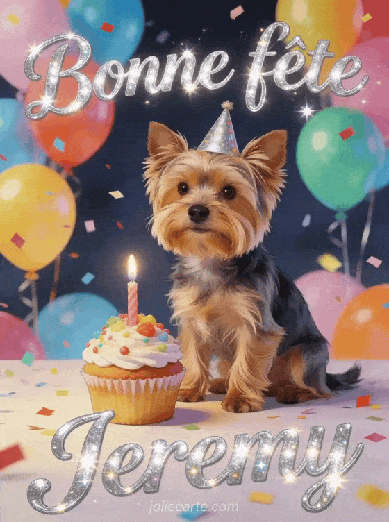 Bonne fête Jeremy - Bonne fete jeremy gif