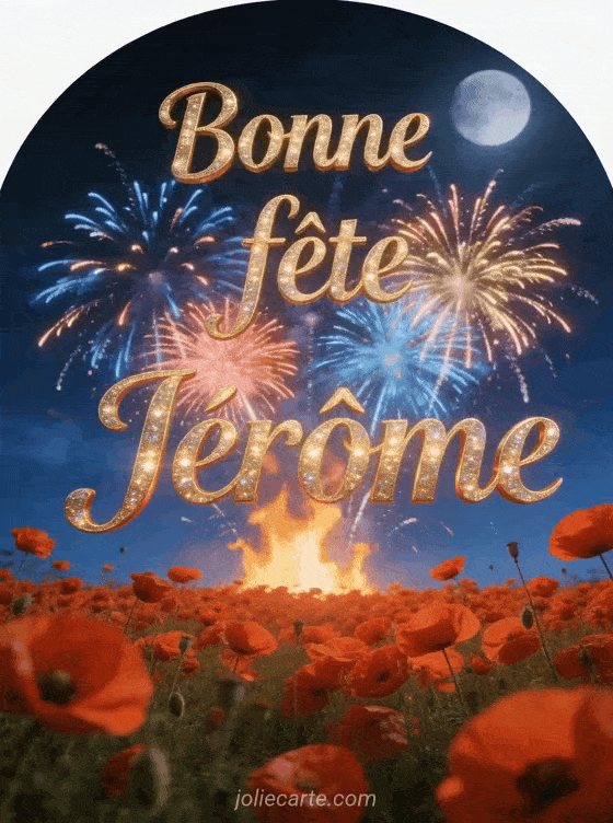 Bonne fête Jerome - Jerome bonne fete image