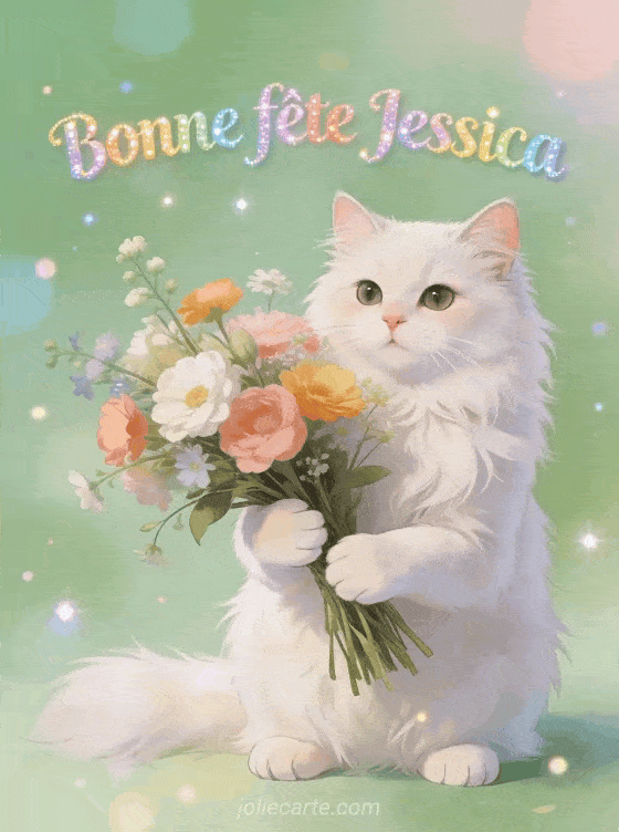 Bonne fête Jessica - Jessica gif bonne fete