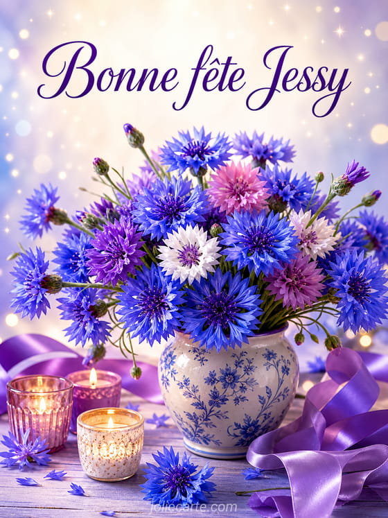 Carte bonne fĂȘte Jessy
