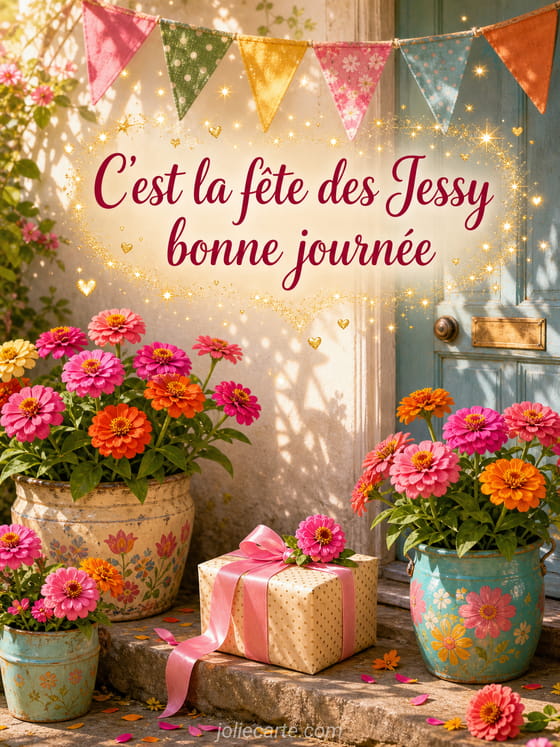 Carte bonne fĂȘte Jessy