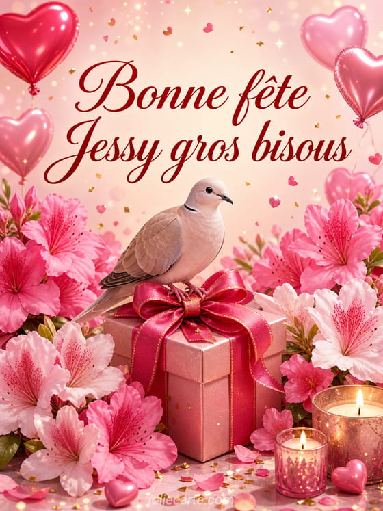 Carte bonne fĂȘte Jessy