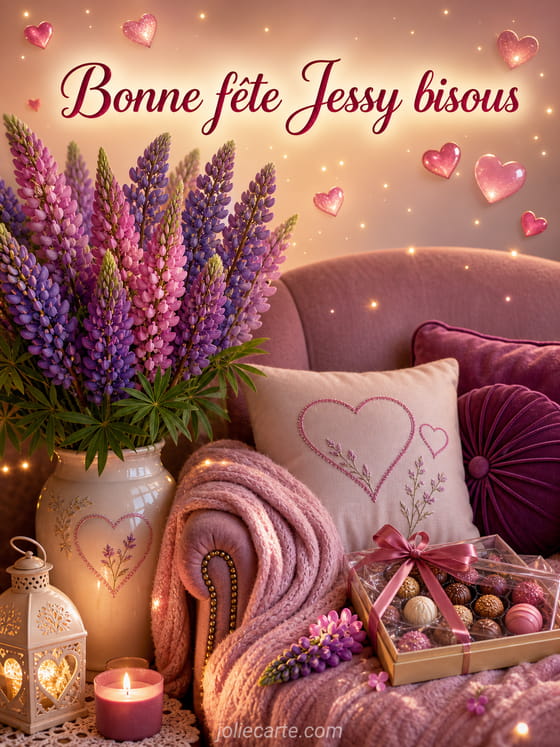 Carte bonne fĂȘte Jessy