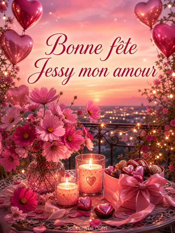 Carte bonne fĂȘte Jessy