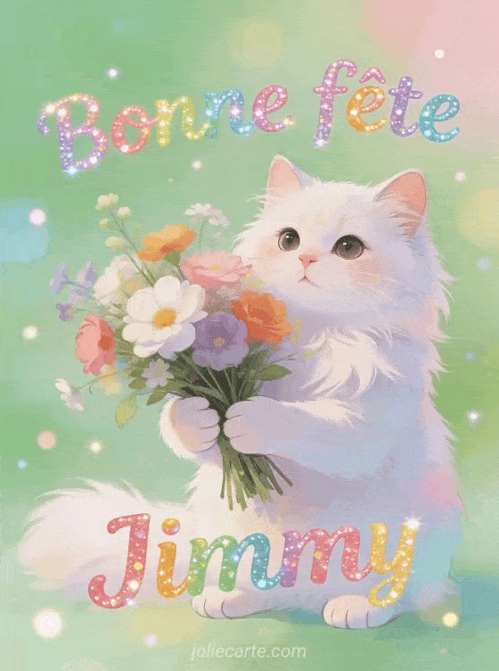 Bonne fête Jimmy - Jimmy gif bonne fete