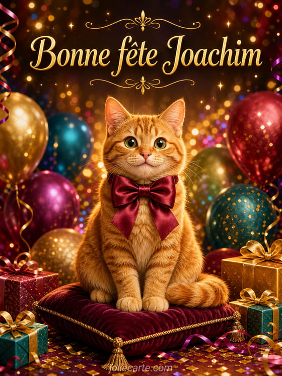Carte bonne fĂȘte Joachim