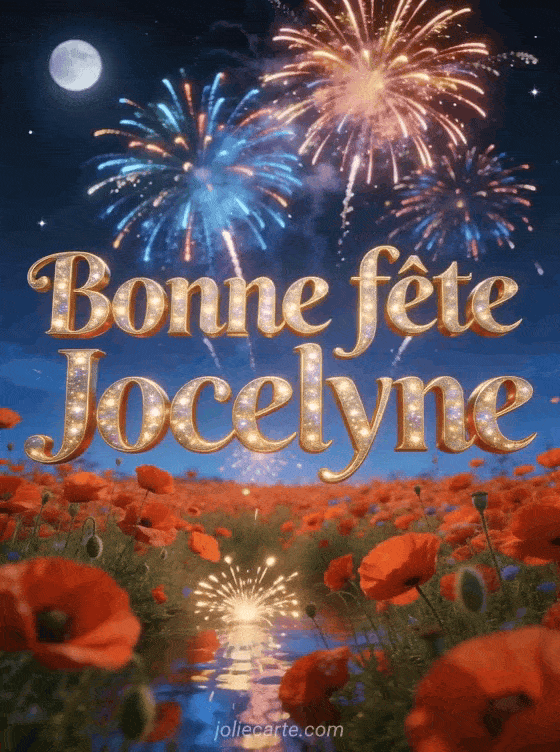 Bonne fête Jocelyne - Jocelyne bonne fete image