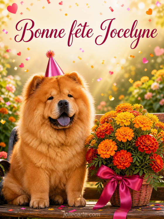Carte bonne fête Jocelyne
