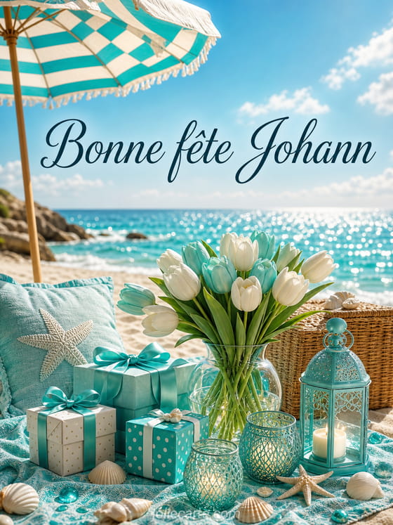 Carte bonne fĂȘte Johann