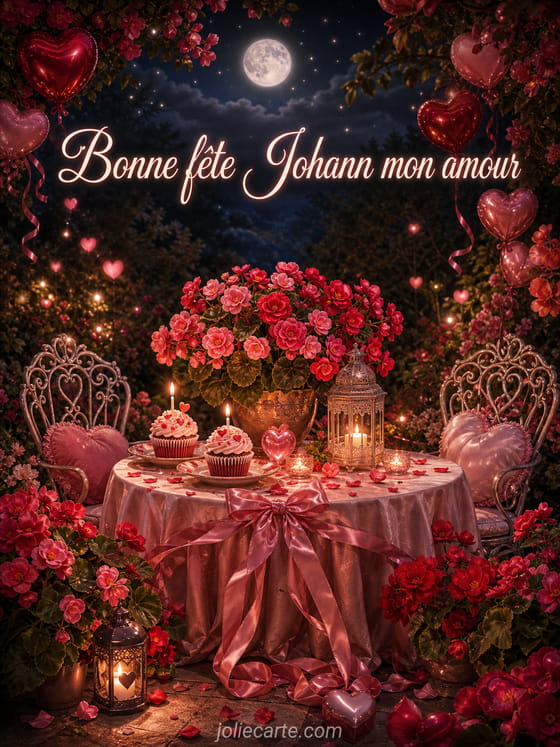 Carte bonne fĂȘte Johann